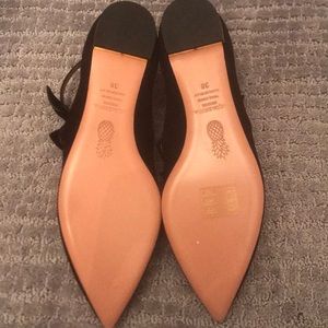 Aquazzura Shoes - Aquazurra Black St. Tropes Bow Flats sz 8 Aquazzura Shoes - Aquazurra Black St. Tropes Bow Flats sz 8